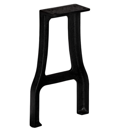 Gambe per Panca 2 pz a Forma di A in Ghisa