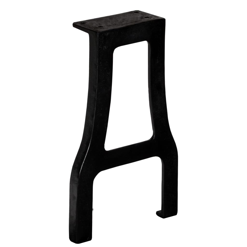 Gambe per Panca 2 pz a Forma di A in Ghisa