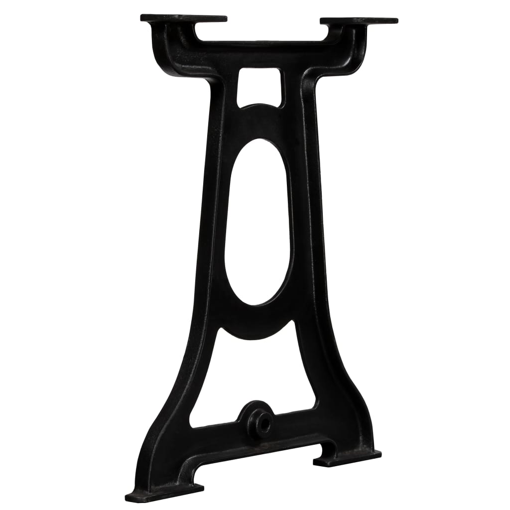 Gambe per Tavolo da Pranzo 2 pz a Forma di Y in Ghisa