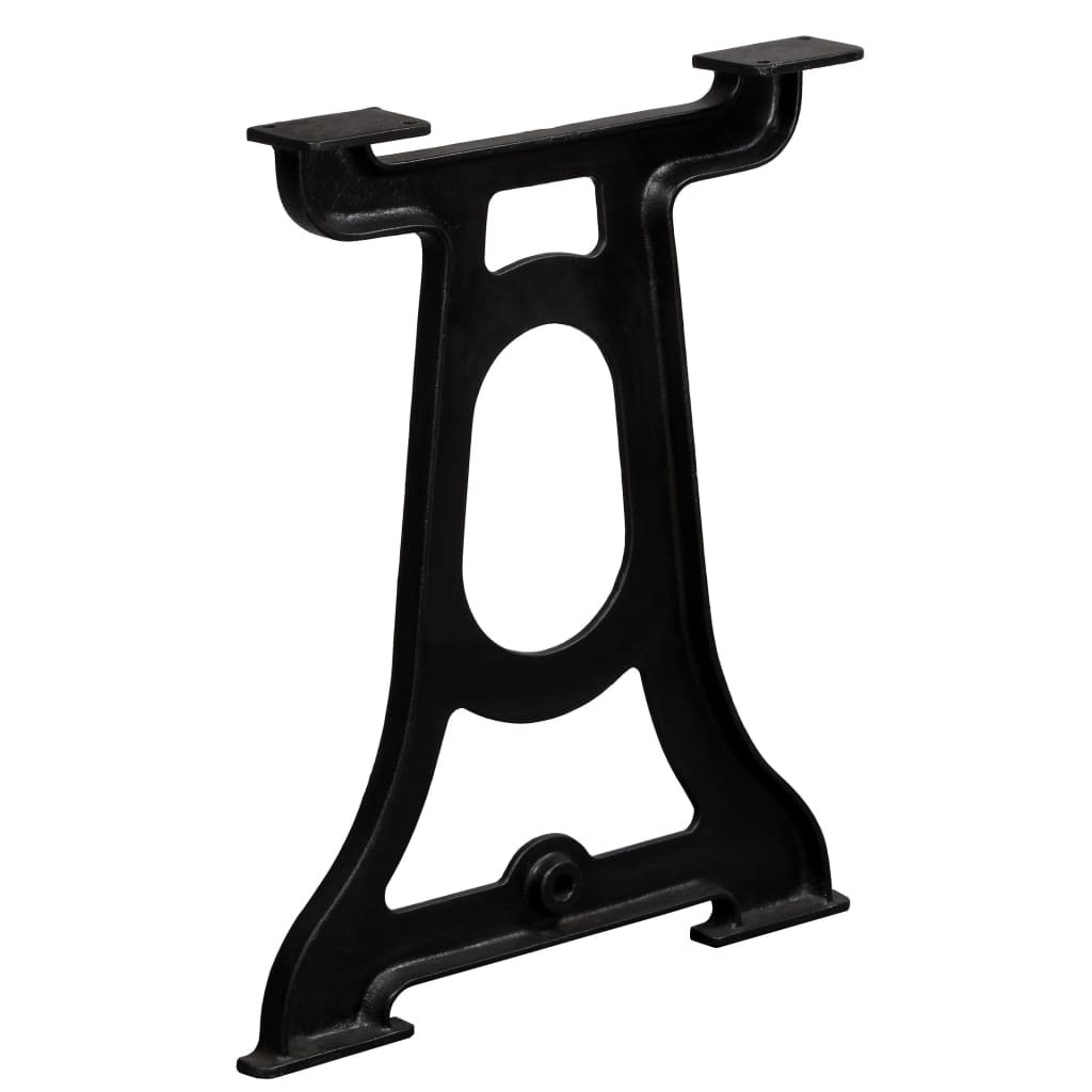 Gambe per Tavolo da Pranzo 2 pz a Forma di Y in Ghisa
