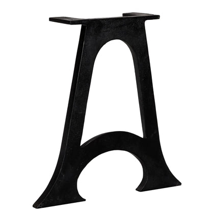 Gambe per Tavolino da CaffÃ¨ 2 pz Base ad Arco Forma di A Ghisa