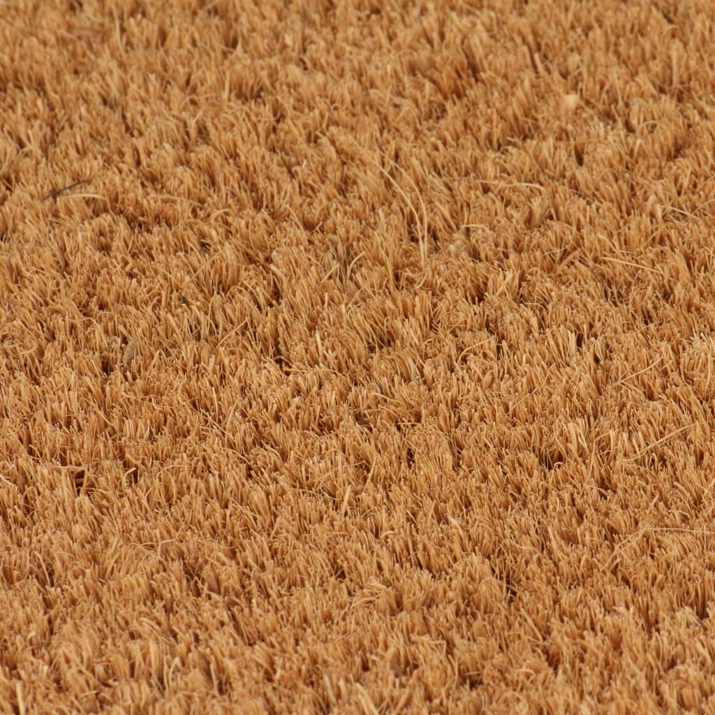 Set Zerbini in Fibra di Cocco 2 pz 24 mm 40x60 cm Naturale