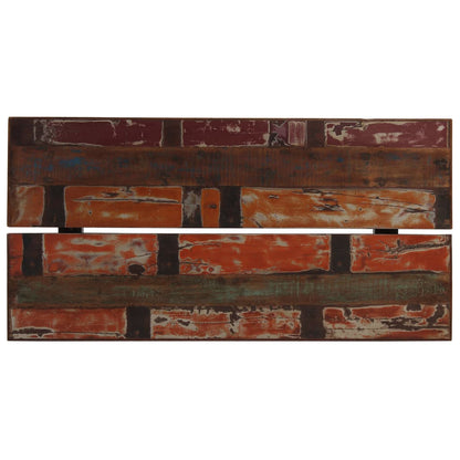 Tavolo da Bar in Massello di Recupero Multicolore 150x70x107 cm
