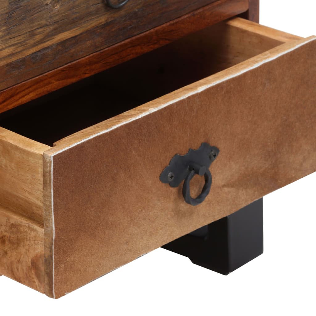 Mobile Porta TV in Legno Massello di Acacia 120x30x40 cm