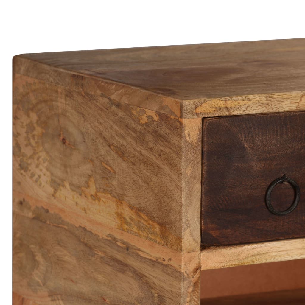 Credenza in Legno Massello di Mango 100x30x130 cm
