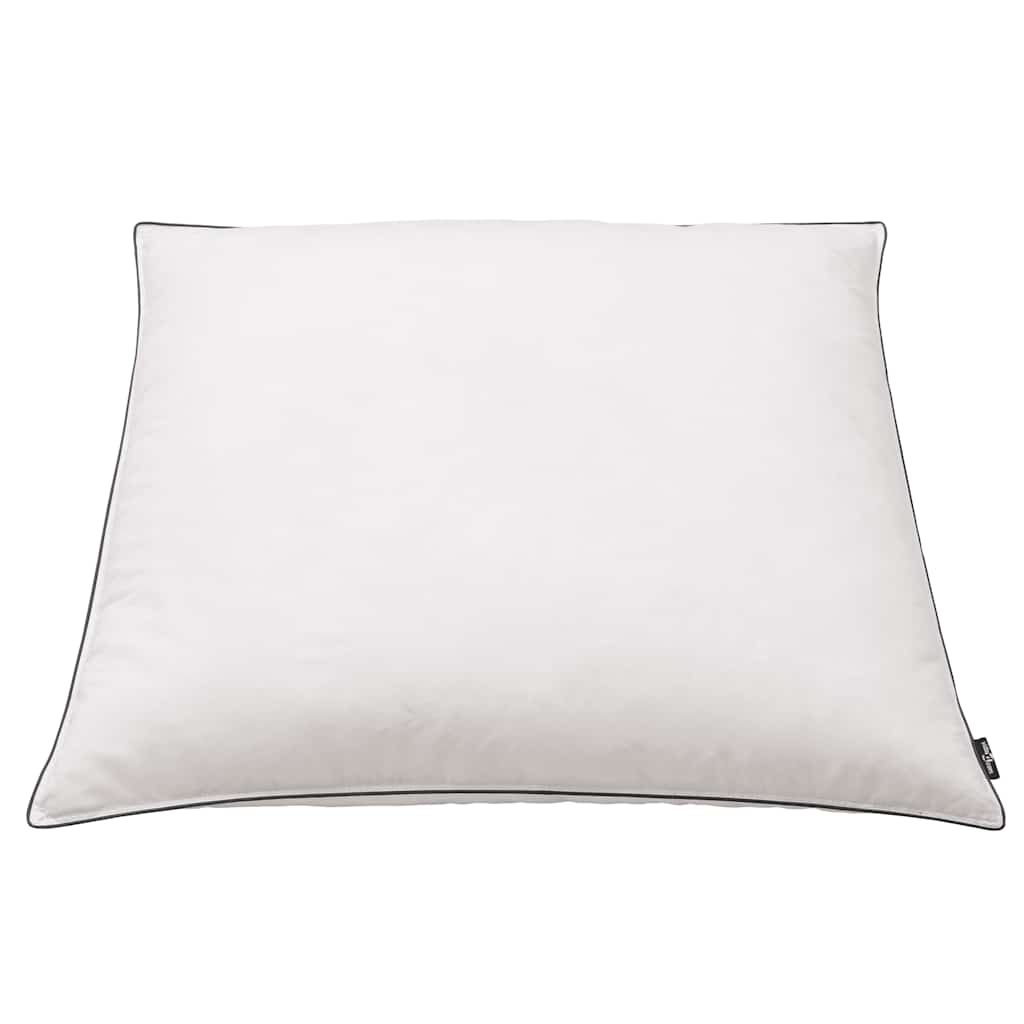 Cuscini 2 pz in Mix di Piume 80x80 cm Bianco