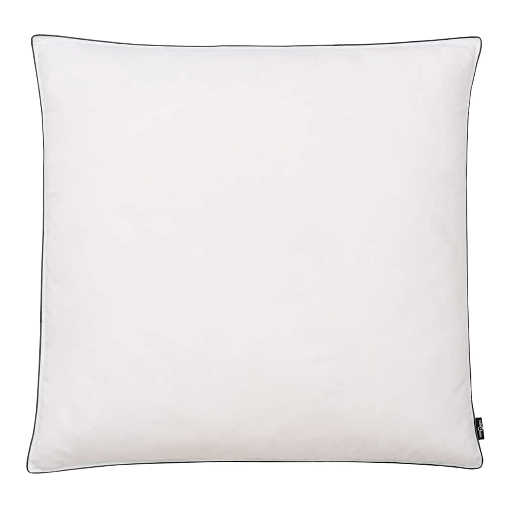 Cuscini 2 pz Imbottitura Leggera Mix di Piume 80x80 cm Bianchi