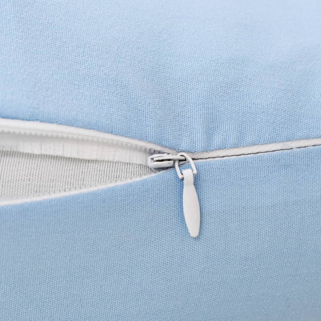 Cuscino per Gravidanza a Forma di J 54x(36-43) cm Blu