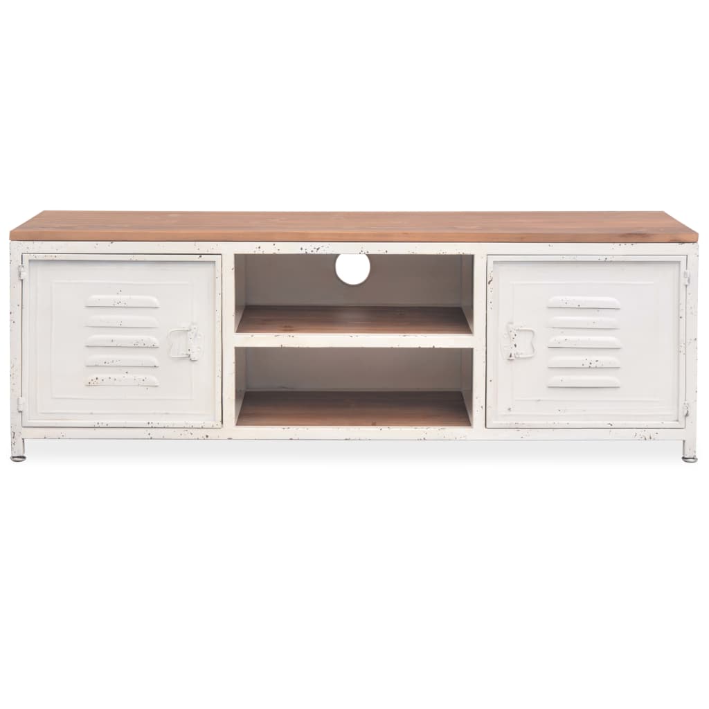 Mobile TV 120x30x40 cm Bianco