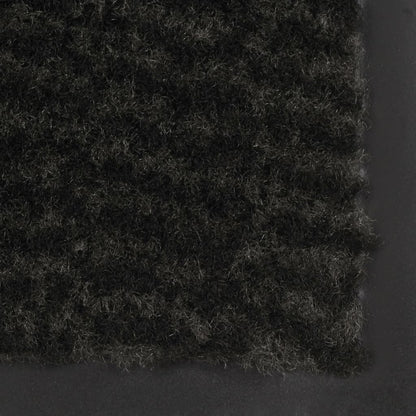 Tappeto Antipolvere Trapuntato Rettangolare 40x60cm Nero