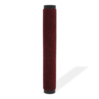 Tappeto Antipolvere Trapuntato Rettangolare 90x150cm Rosso