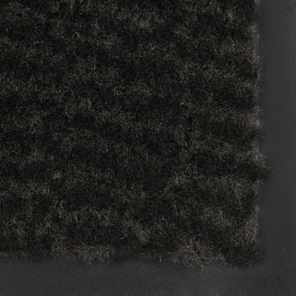 Tappeto Antipolvere Trapuntato Rettangolare 120x180cm Nero