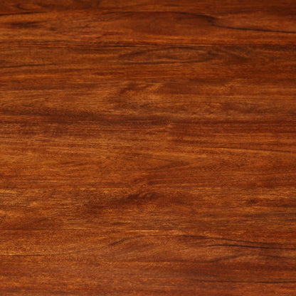 Tavolo da Pranzo in Legno di Acacia Finitura Ambra 120x76 cm