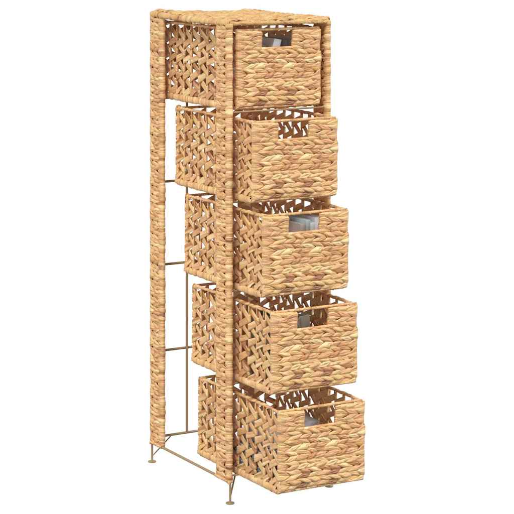 Armadietto Portaoggetti 5 Cesti 25,5x37x100 cm Giacinto d'Acqua