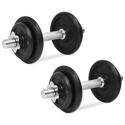 Set di Manubri 14 pz 20 kg in Ghisa