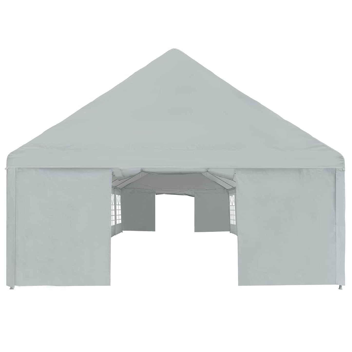 Tessuto per tenda senza struttura Grigio 10 x 5 m PE