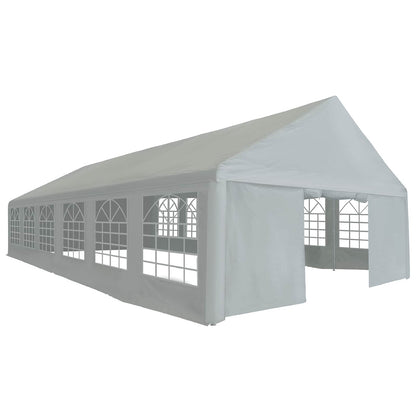 Tessuto per tenda senza struttura Grigio 12 x 6 m PE