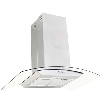 Cappa a Isola 90 cm in Acciaio Inossidabile 756 mÂ³/h LED