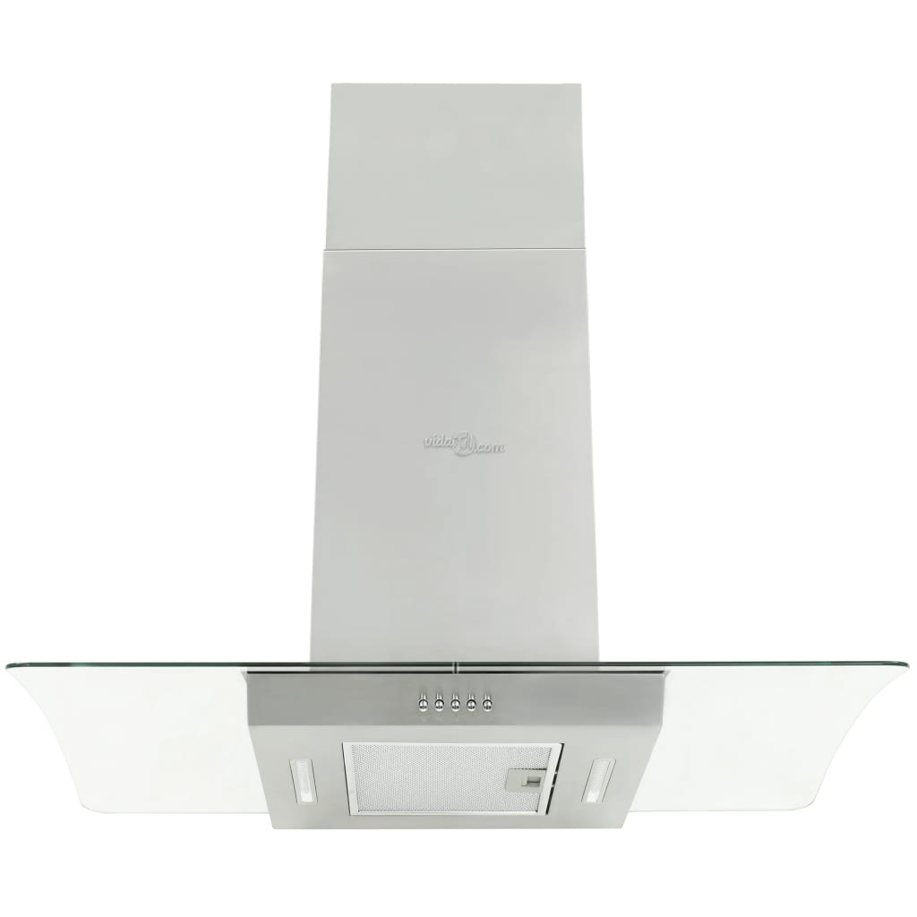 Cappa a Isola 90 cm Acciaio Inossidabile 756 mÂ³/h LED