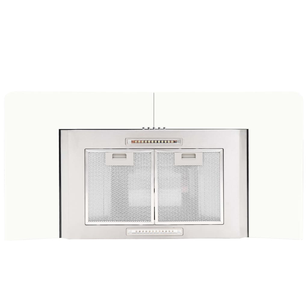 Cappa Aspirante a Muro 90 cm Acciaio Inossidabile 756 mÂ³/h LED