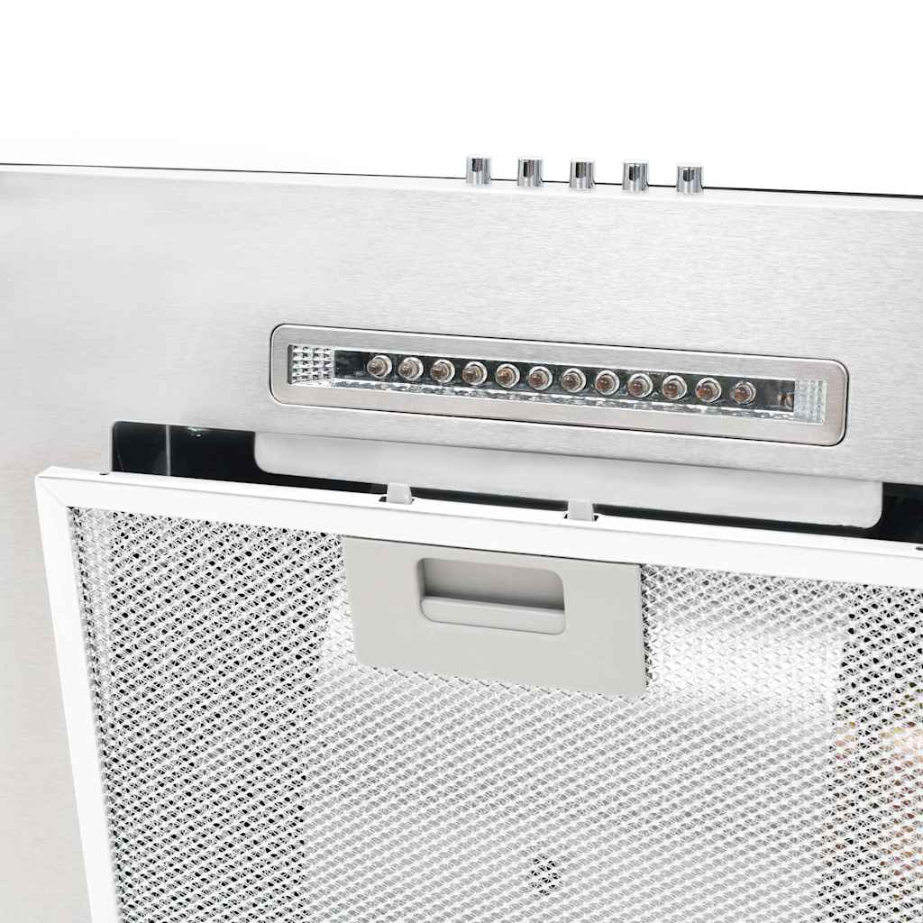 Cappa Aspirante a Muro 60 cm Acciaio Inossidabile 756 mÂ³/h LED