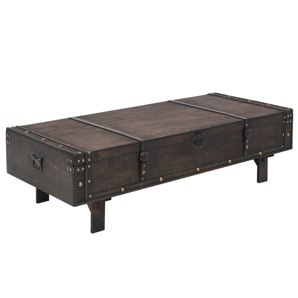 Tavolino da Salotto in Compensato Vintage 120x55x35 cm