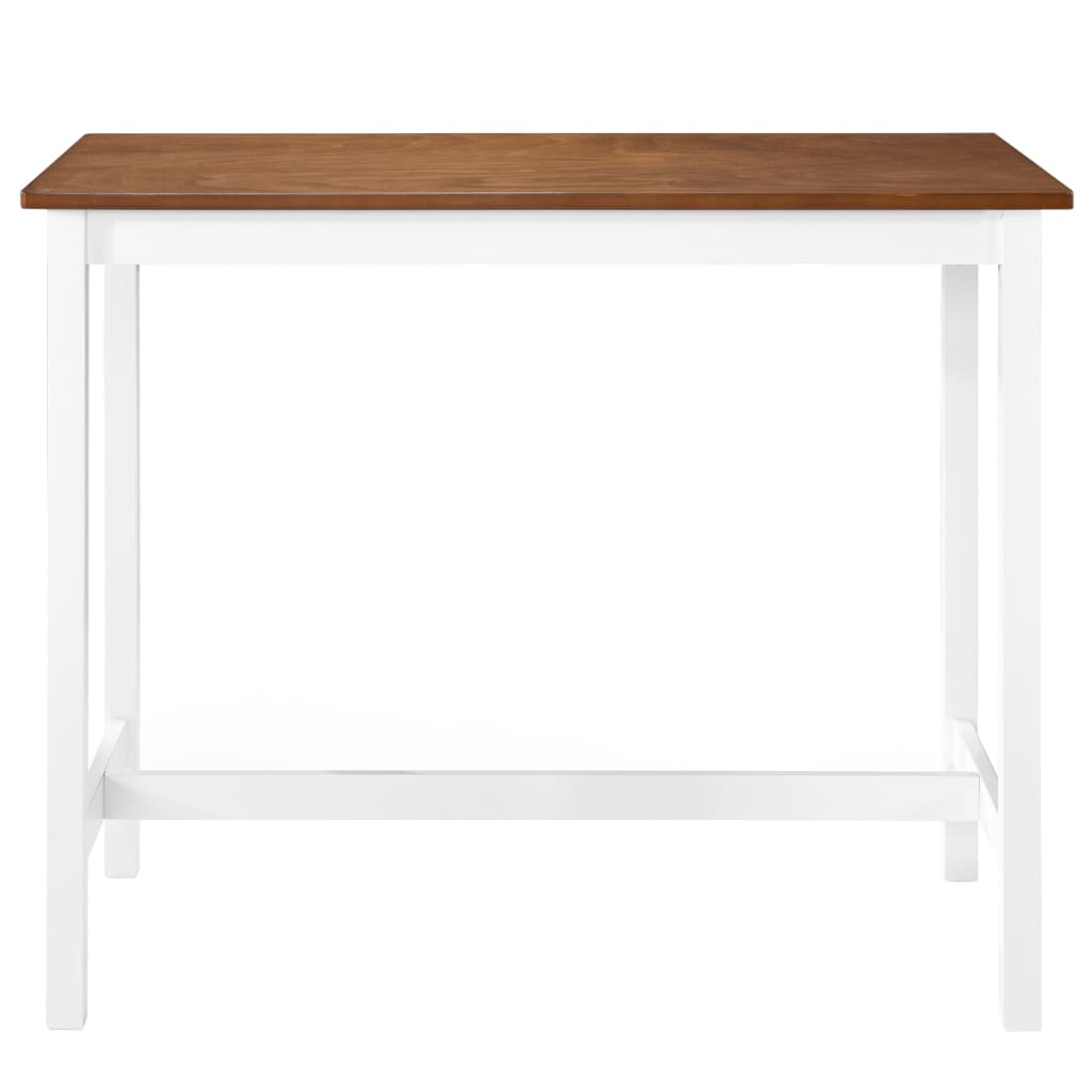 Tavolino da Bar in Legno Massello 108x60x91 cm