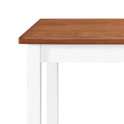 Tavolino da Bar in Legno Massello 108x60x91 cm