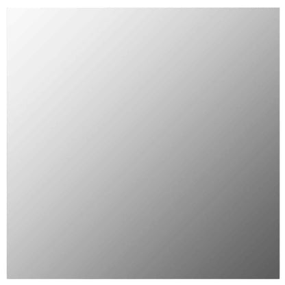 Specchio da Parete 60x60 cm Quadrato in Vetro