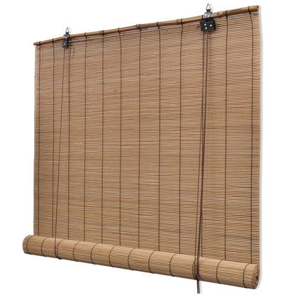 Tenda Avvolgibile in BambÃƒÂ¹ 150x160 cm Marrone