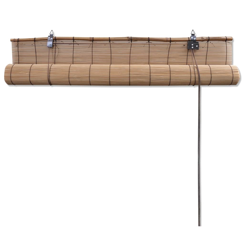 Tenda Avvolgibile in BambÃƒÂ¹ 150x160 cm Marrone