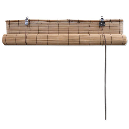 Tenda Avvolgibile in BambÃƒÂ¹ 150x160 cm Marrone