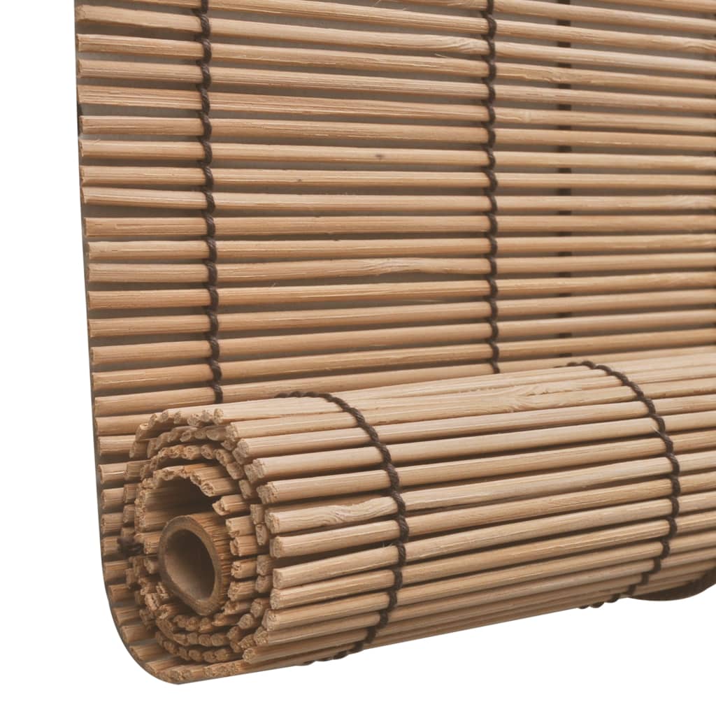 Tenda Avvolgibile in BambÃ¹ 80x220 cm Marrone