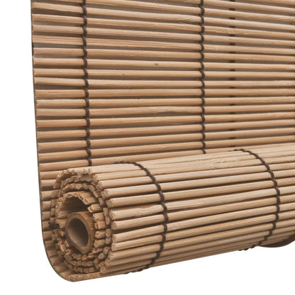 Tenda Avvolgibile in BambÃ¹ 80x220 cm Marrone