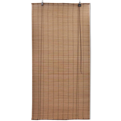 Tenda Avvolgibile in BambÃƒÂ¹ 100x220 cm Marrone