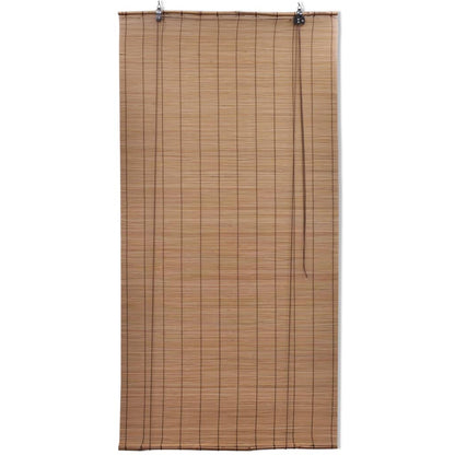 Tenda Avvolgibile in BambÃƒÂ¹ 140x220 cm Marrone