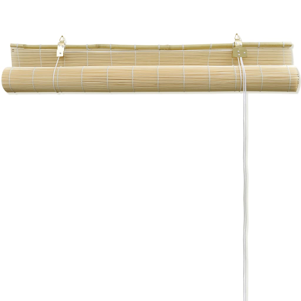 Tenda Avvolgibile in BambÃ¹ 80x220 cm Naturale