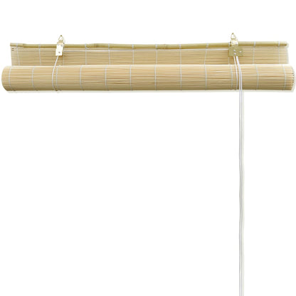 Tenda Avvolgibile in BambÃ¹ 80x220 cm Naturale
