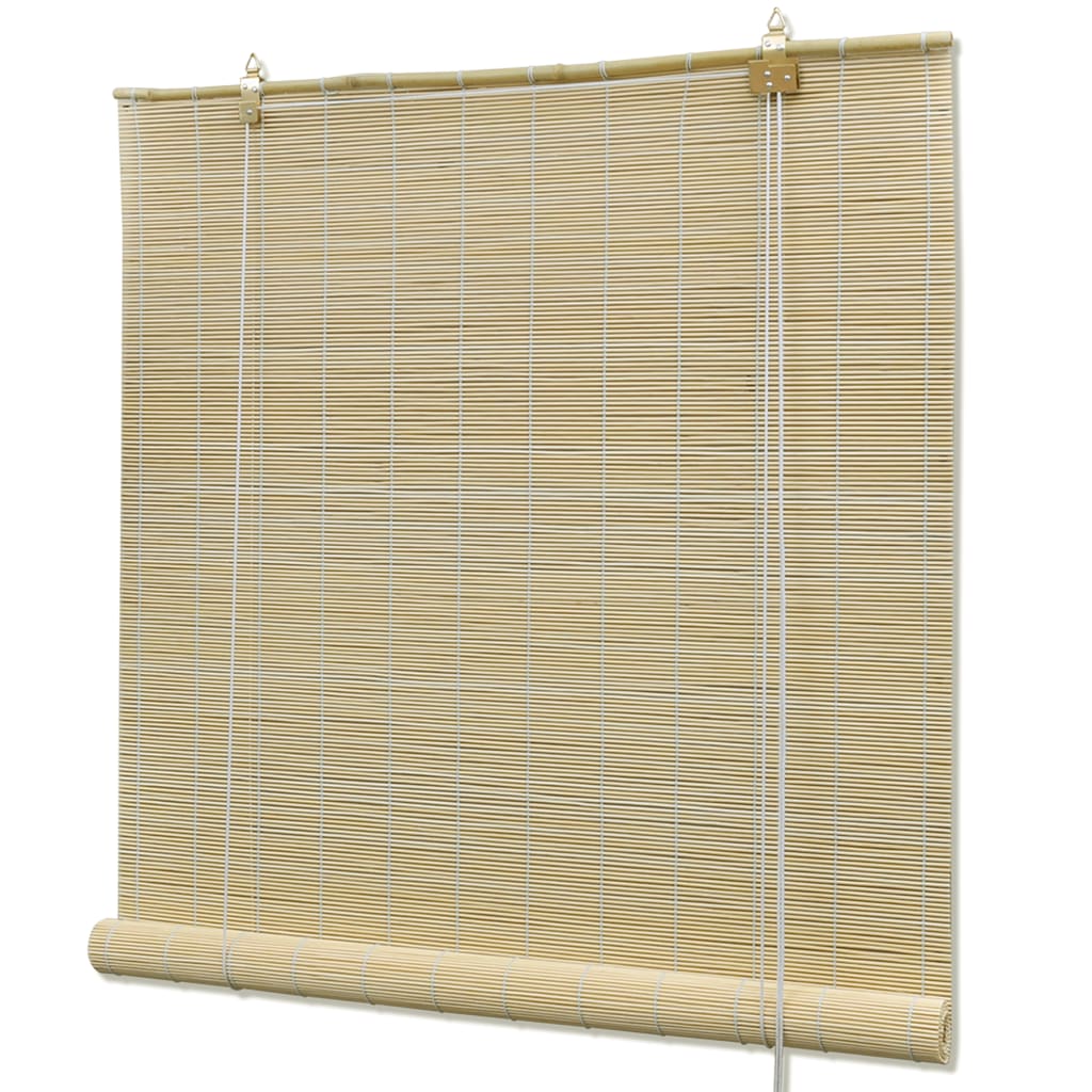 Tenda Avvolgibile in BambÃ¹ 100x220 cm Naturale
