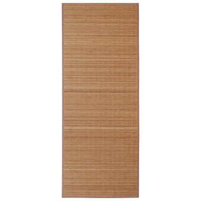 Tappeto in BambÃ¹ 100x160 cm Marrone