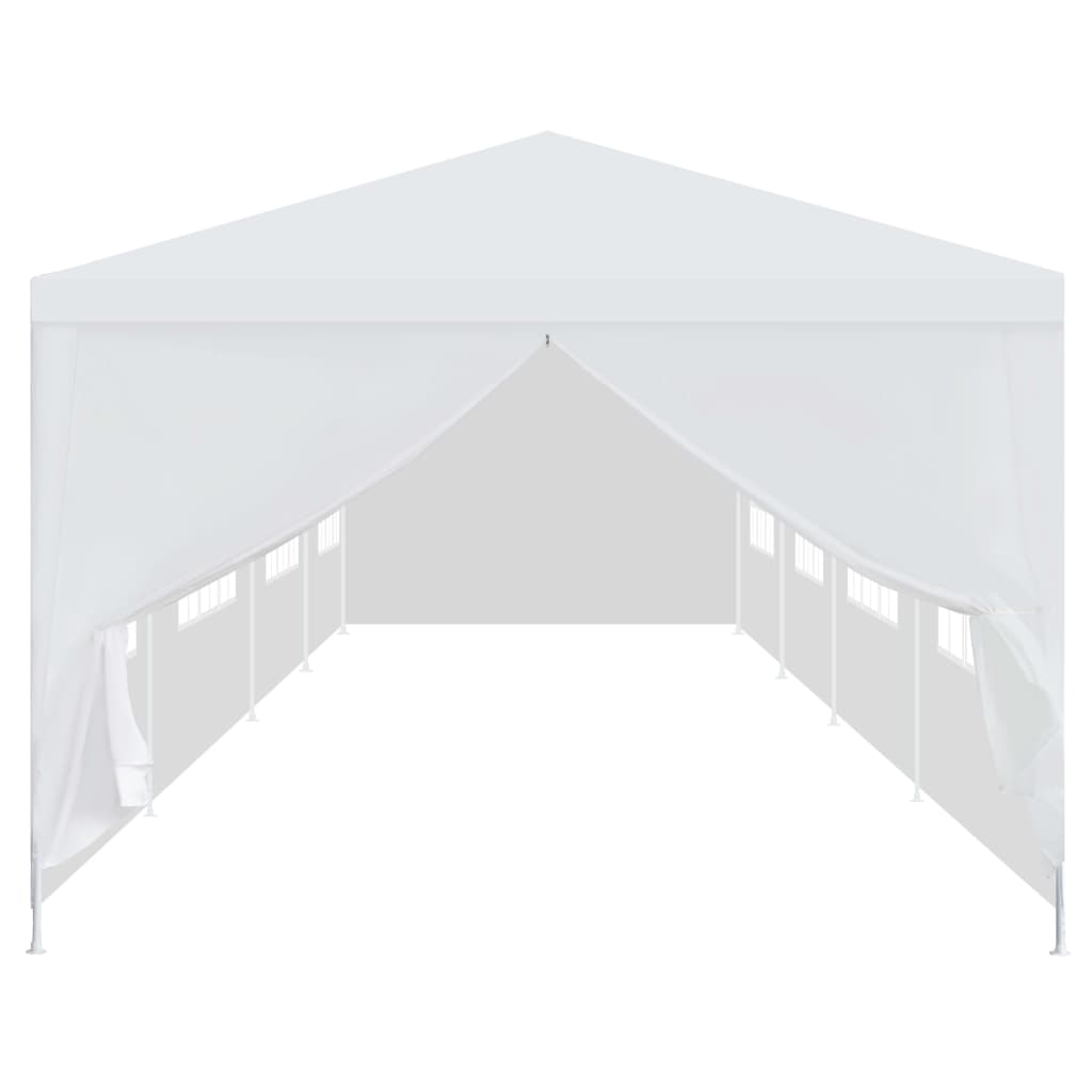 Gazebo da Giardino 3x12 m Bianco