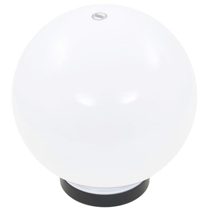 Set Lampade a LED Sferiche 2 pz 20 cm in PMMA