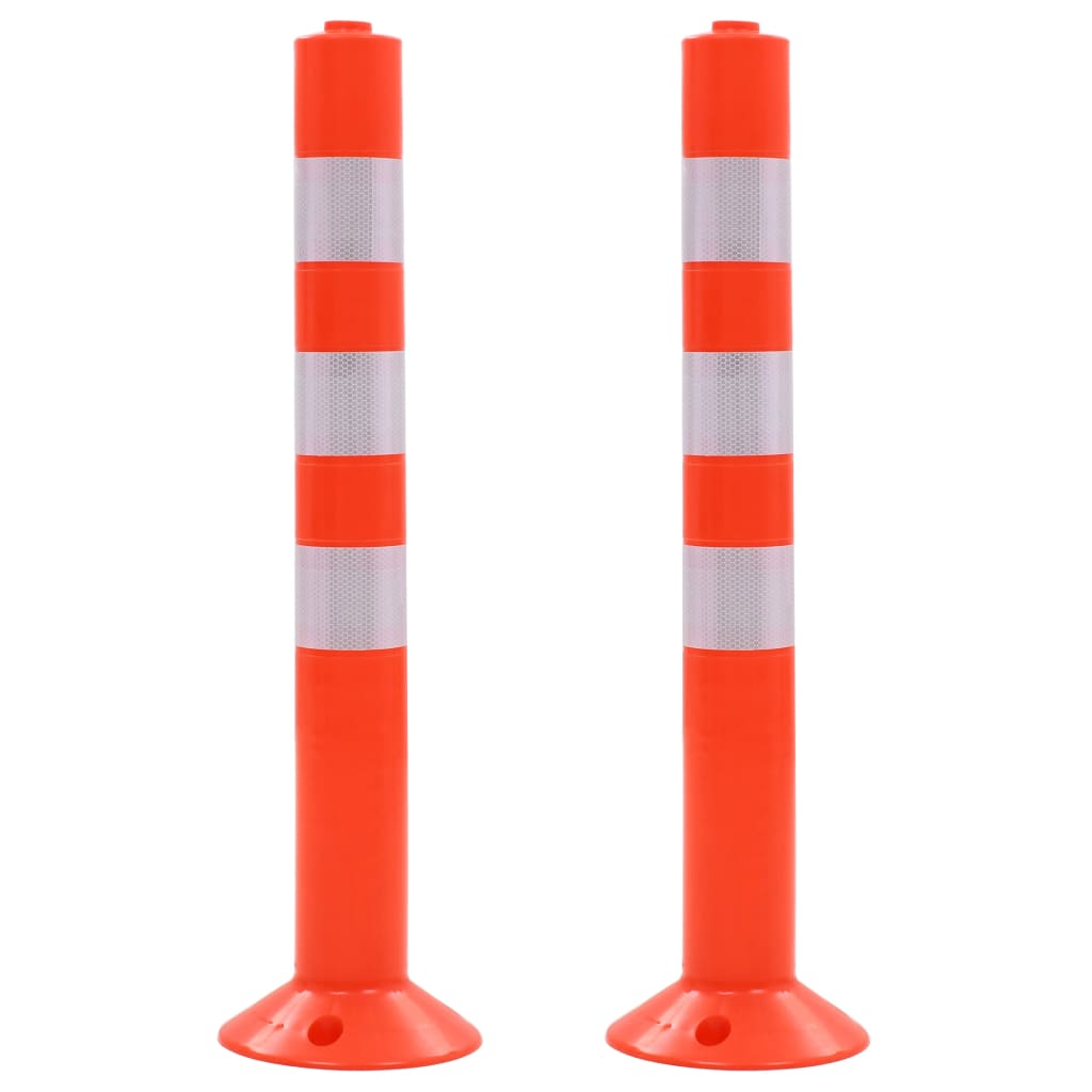 Dissuasore del Traffico 2 pz Plastica 75 cm