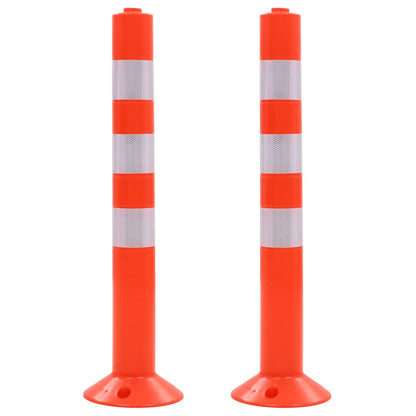 Dissuasore del Traffico 2 pz Plastica 75 cm