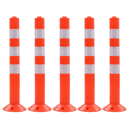 Dissuasore del Traffico 5 pz Plastica 75 cm