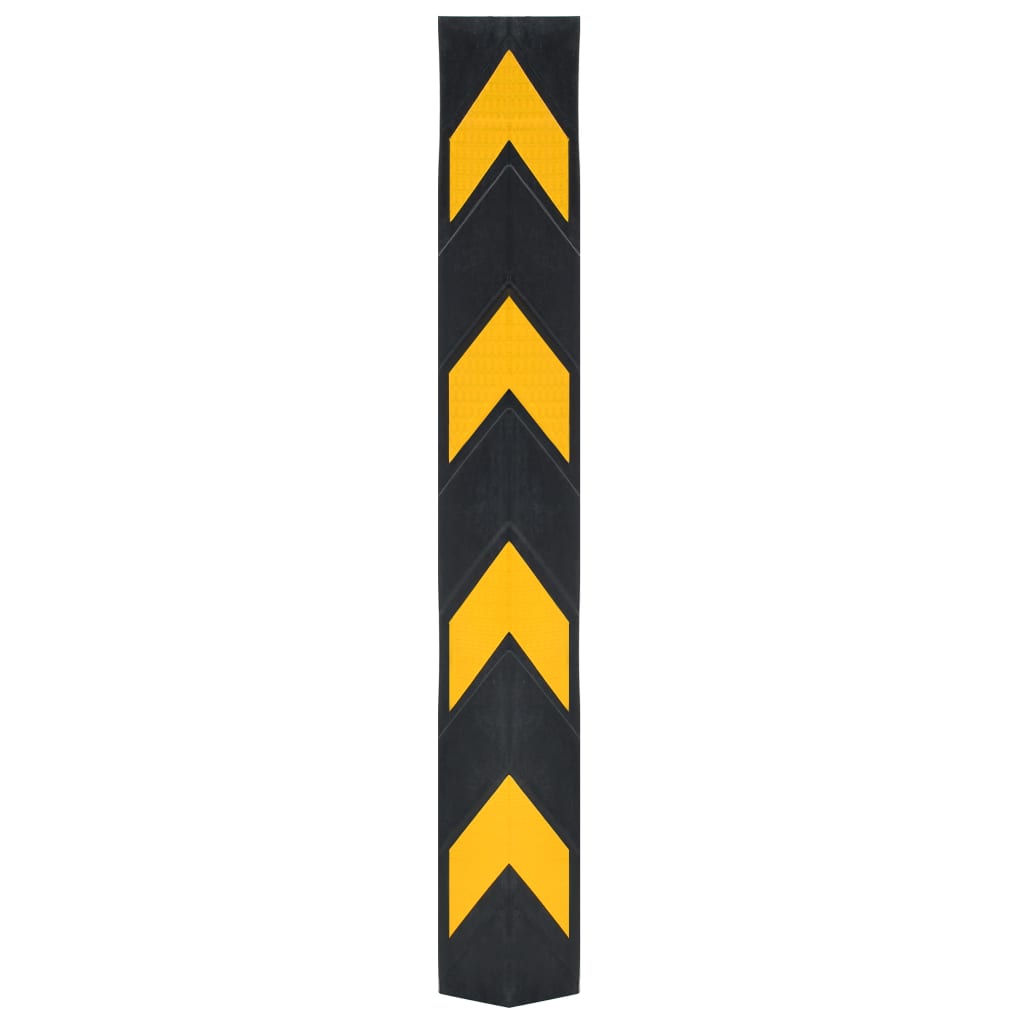 Protezioni Angolari Riflettenti 10 pz in Gomma 80 cm