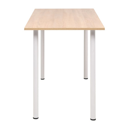 Tavolo da Pranzo 120x60x73 cm Rovere e Bianco