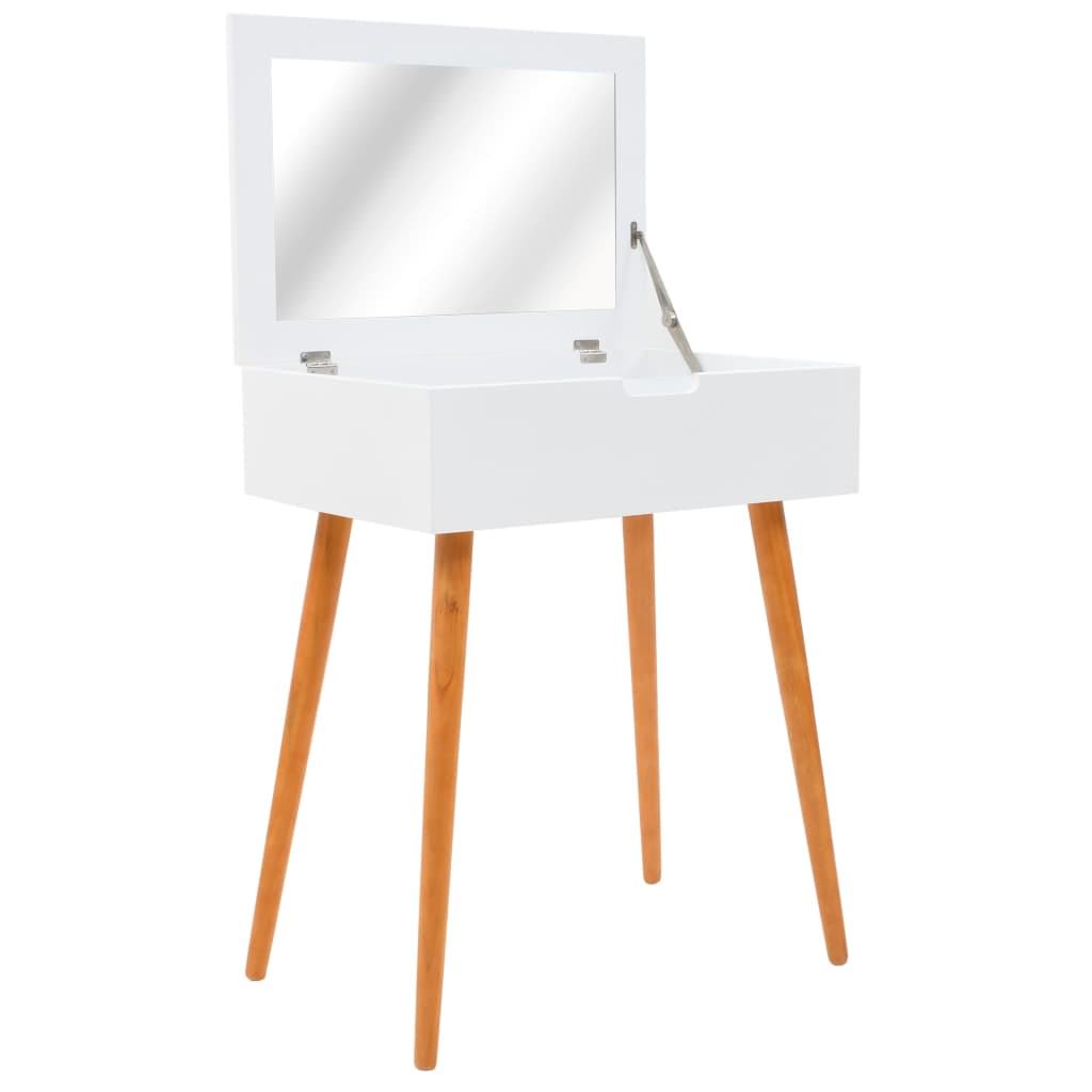 Toletta con Specchio in MDF 60x40x75 cm