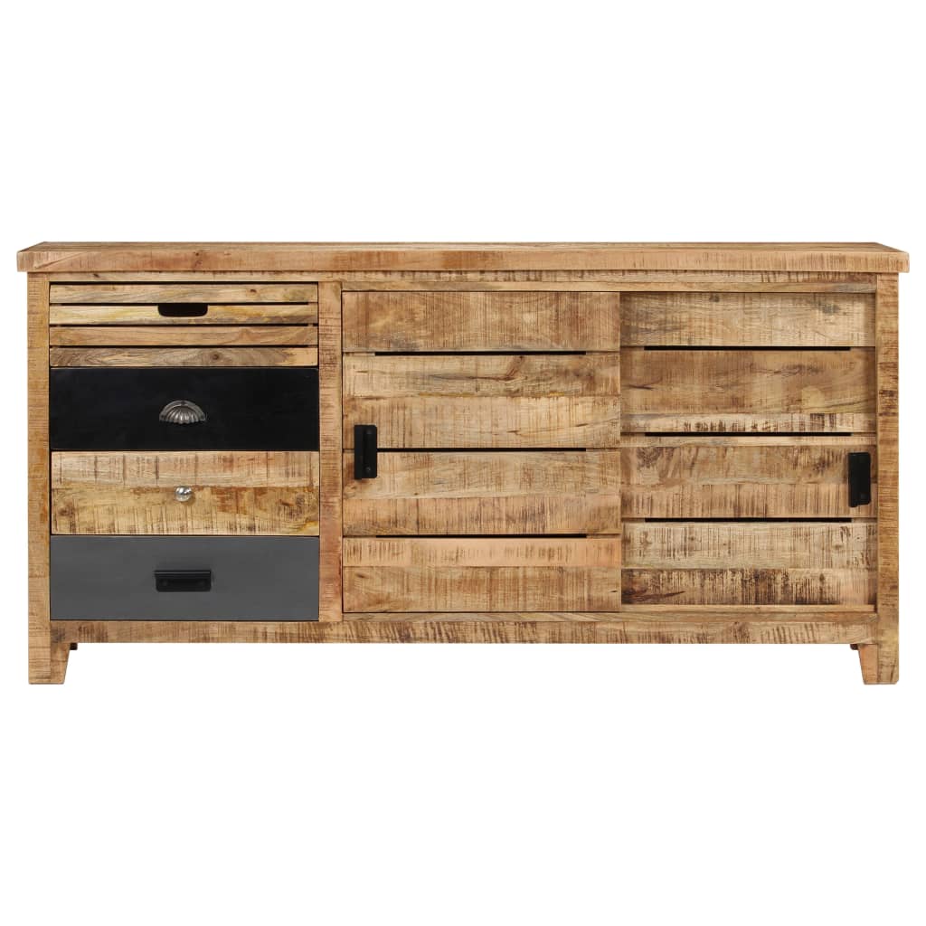 Credenza in Legno Massello di Mango 160x40x80 cm