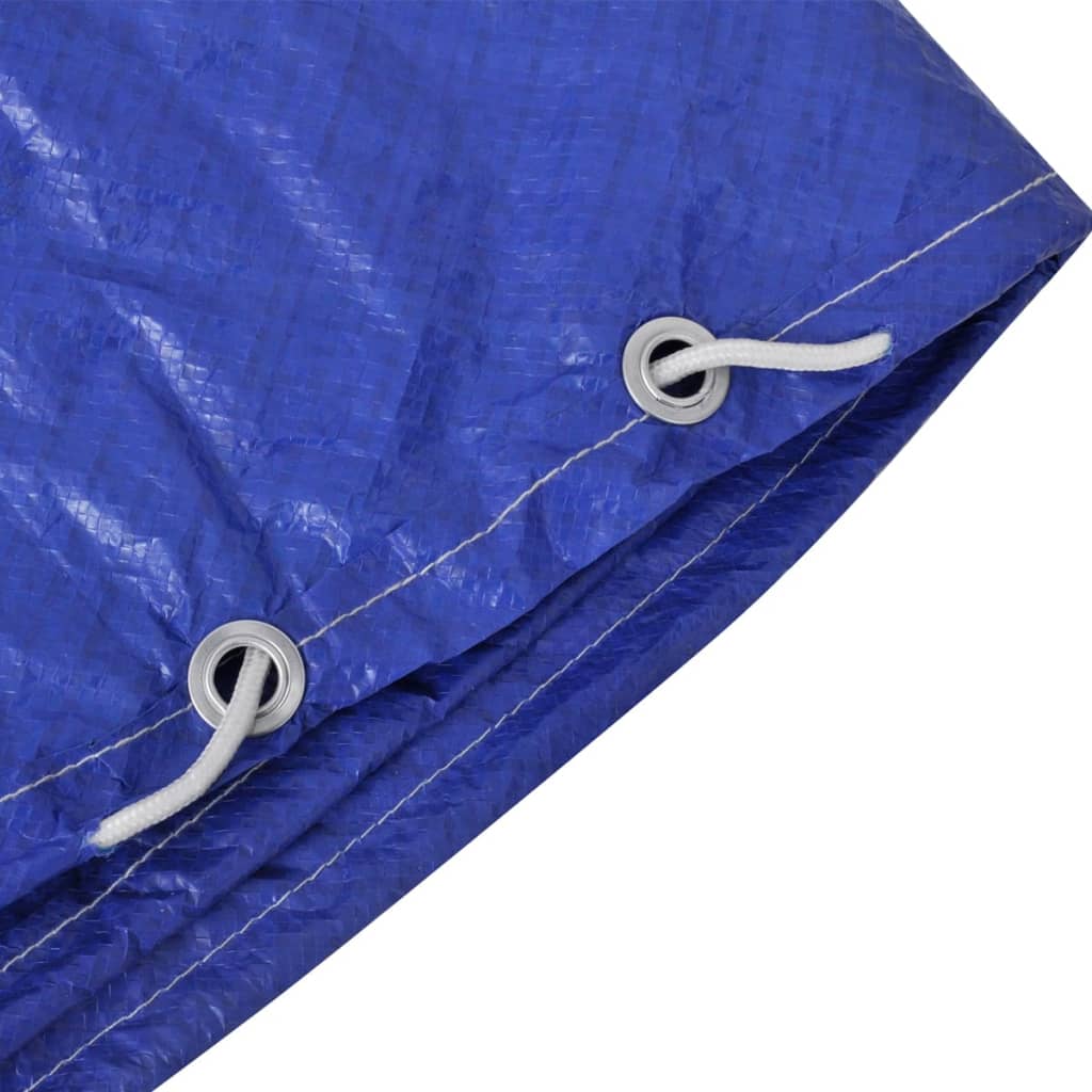Telo Copertura per Trampolino Elastico in PE 360-367 cm 90 g/mÂ²